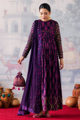 2-PC Printed Cotton Shirt with Chiffon Dupatta CPM-4-018